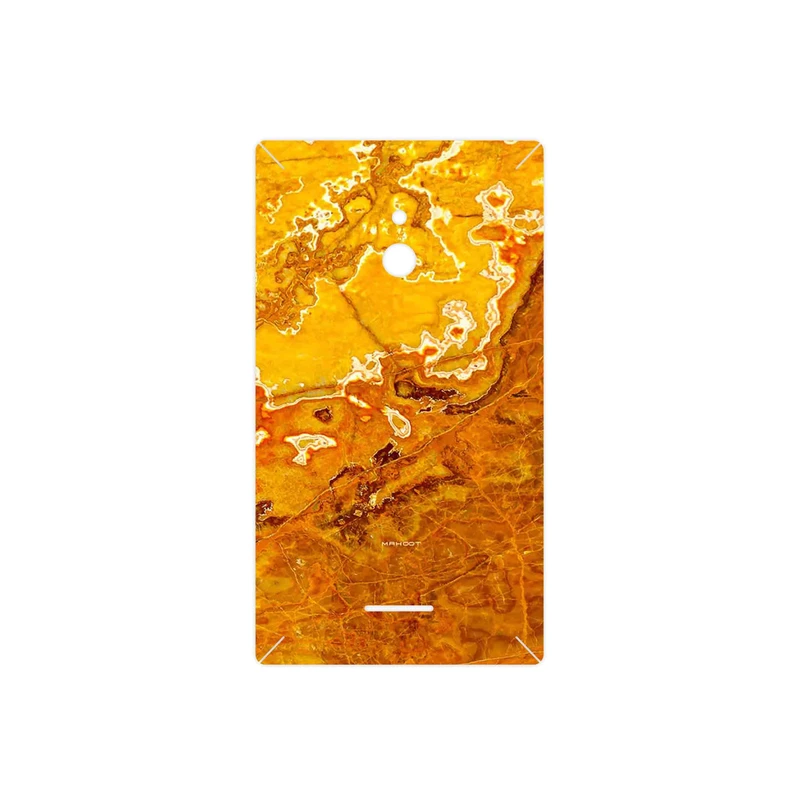برچسب پوششی ماهوت مدل Gold Marble مناسب برای گوشی موبایل نوکیا XL