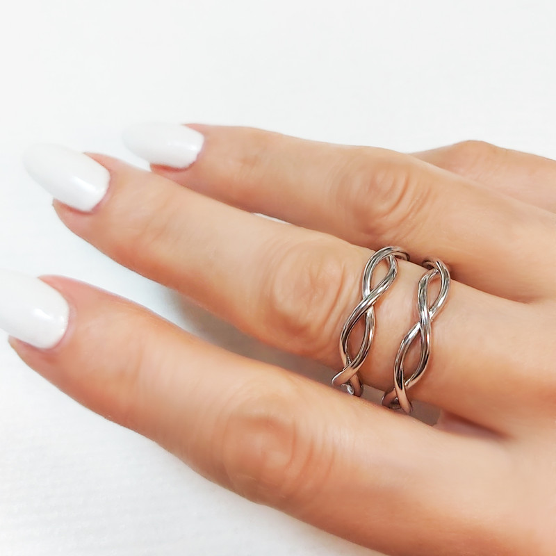 انگشتر نقره زنانه اقلیمه مدل AN139