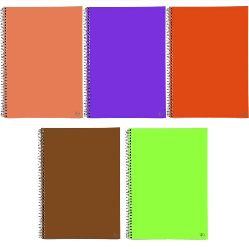 دفتر مشق 50 برگ مدوپد طرح ساده کد BD10164 مجموعه 5 عددی