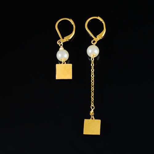 گوشواره طلا 18 عیار زنانه مدل TH119