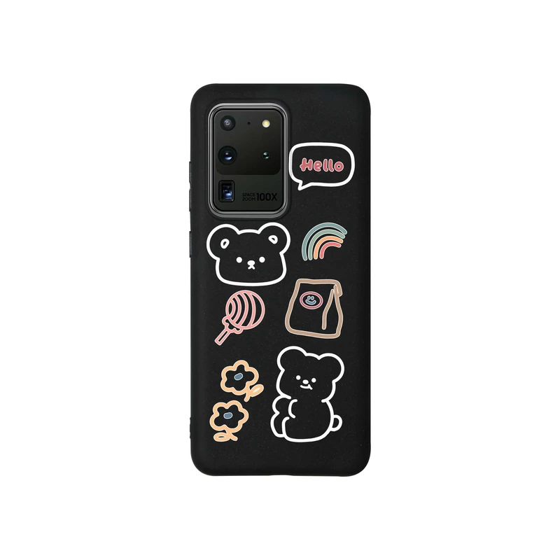 کاور قاب گارد طرح خرس کیوت کد m9281 مناسب برای گوشی موبایل سامسونگ Galaxy S20 Ultra