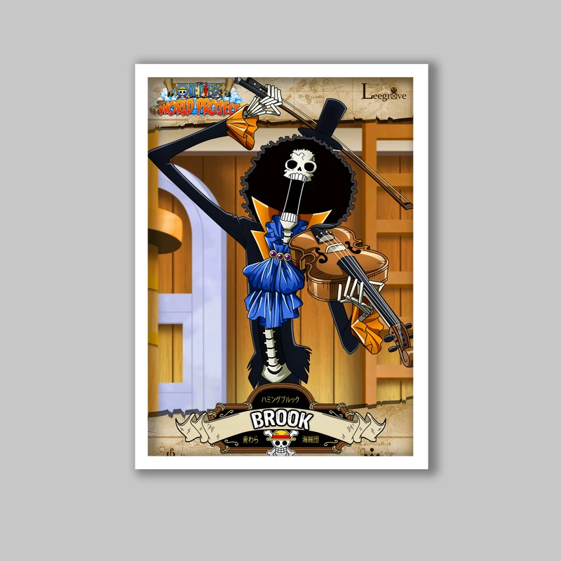 تابلو مدل انیمه وان پیس One Piece کد LA-G10833