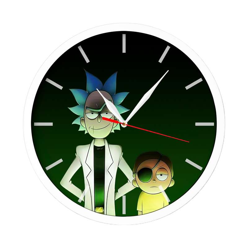 ساعت دیواری مدل ریک و مورتی کد 3303