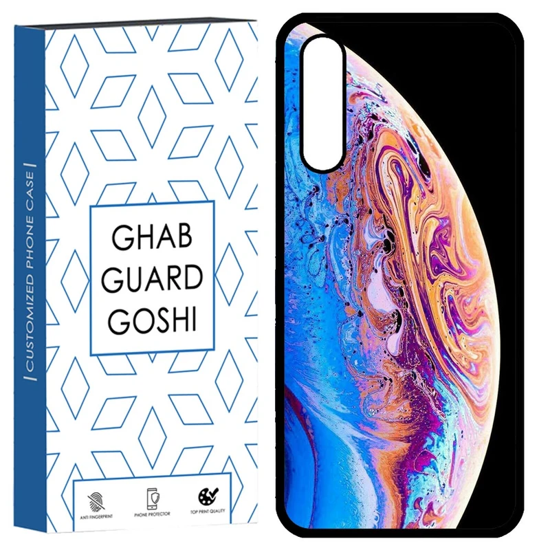 کاور قاب گارد گوشی طرح سیاره کد TPU-100 مناسب برای گوشی موبایل سامسونگ Galaxy A02