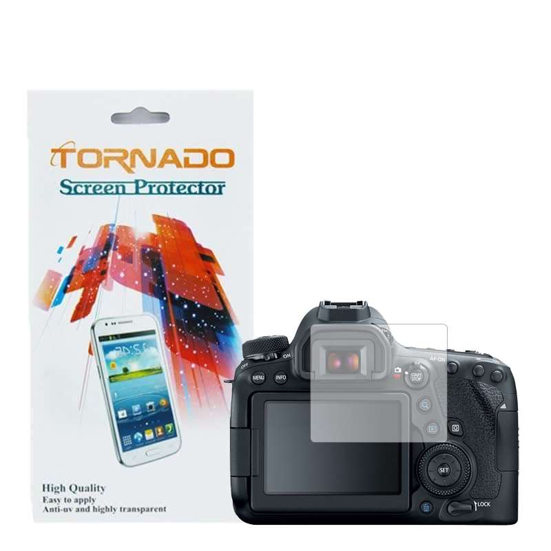 محافظ صفحه نمایش تورنادو مدل نانو گلس مناسب برای دوربین Canon EOS 6D Mark II محافظ صفحه نمایش تورنادو مدل نانو گلس مناسب برای دوربین Canon EOS 6D Mark II
