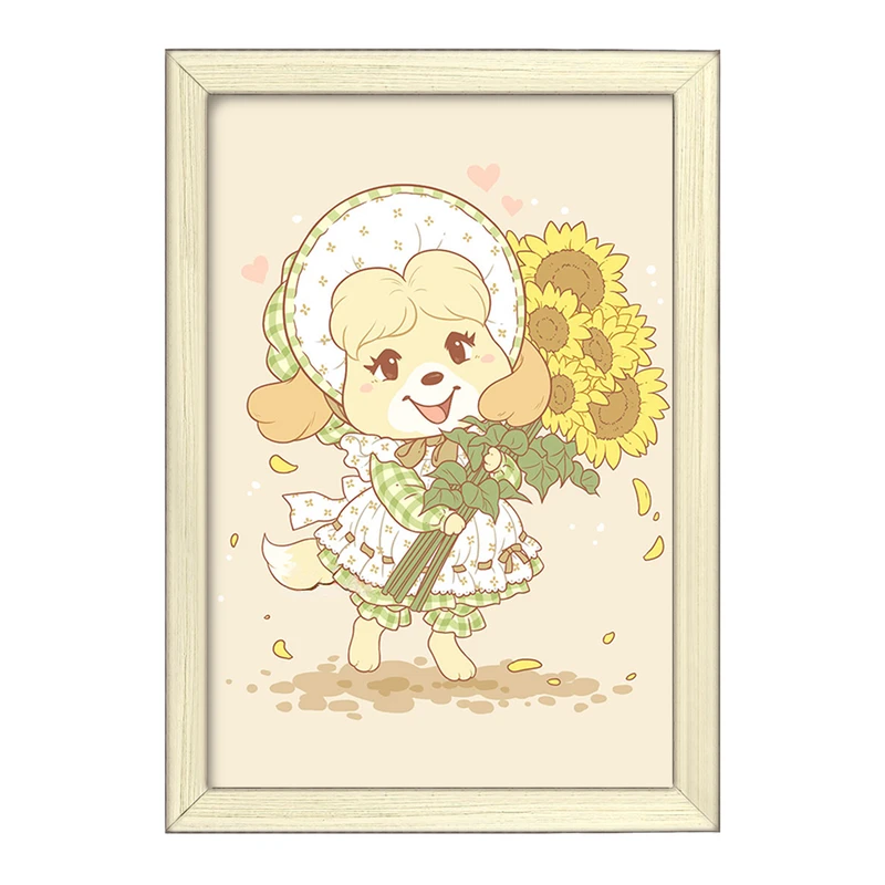 تابلو خندالو طرح بازی انیمال کراسینگ (Animal Crossing) کد 32670