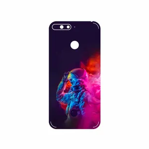 MAHOOT Smoke Rainbow Digital Art 1 Cover Sticker for Huawei Y6 Prime 2018