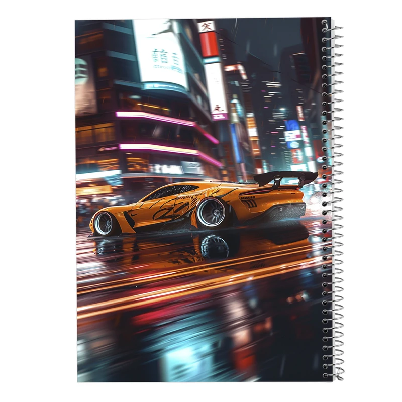 دفتر مشق 50 برگ مدوپد مدل need for speed کد DF13617