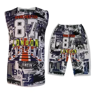 ست تاپ و شلوارک مردانه طرح LONDON کد 51260