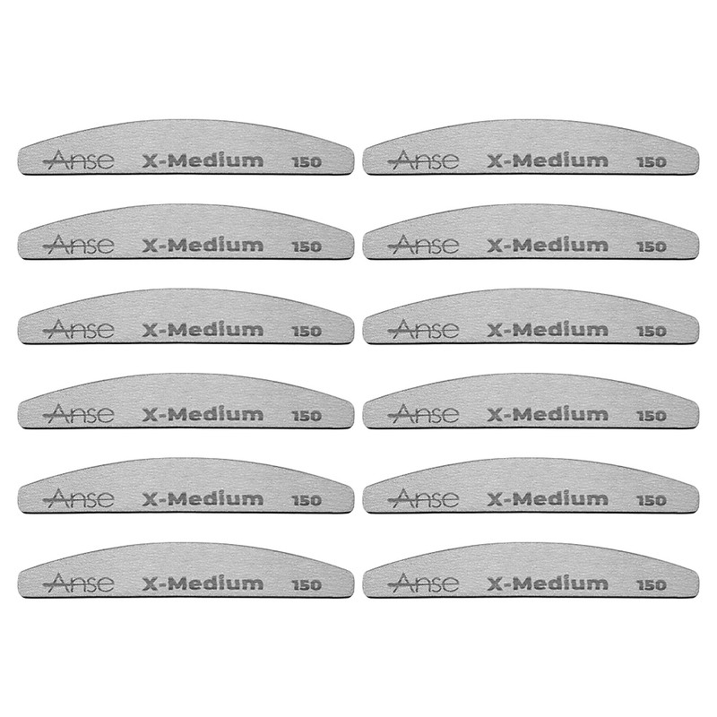 سوهان ناخن آنسه مدل X-medium150 بسته 12 عددی
