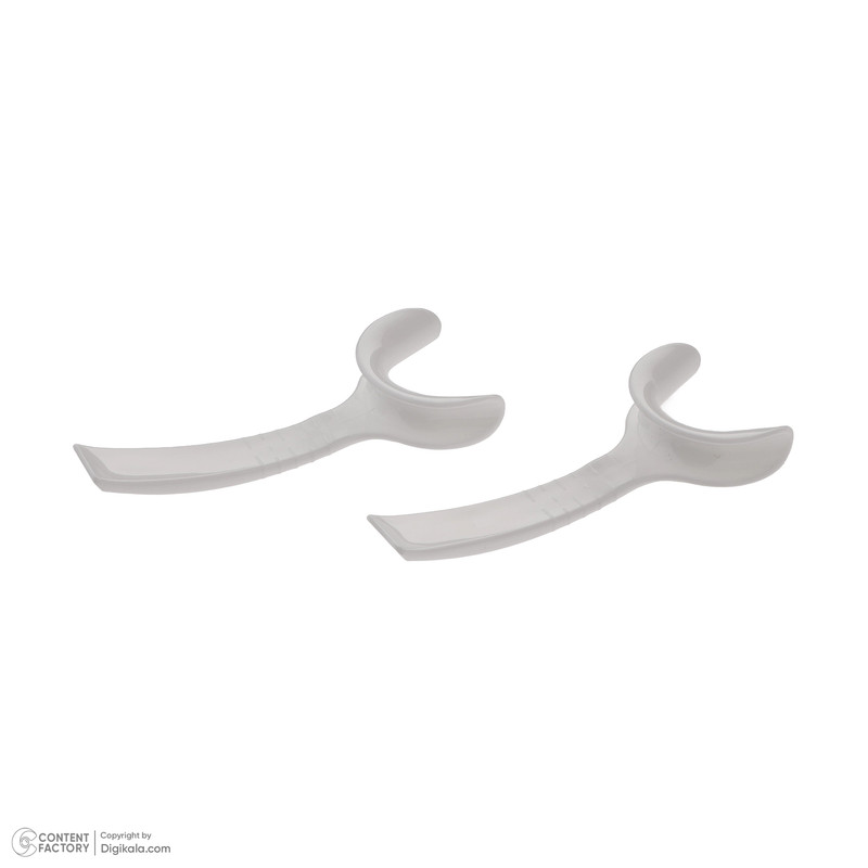 دهان باز کن دندانپزشکی مدل Z-50 بسته 2 عددی رنگ سفید