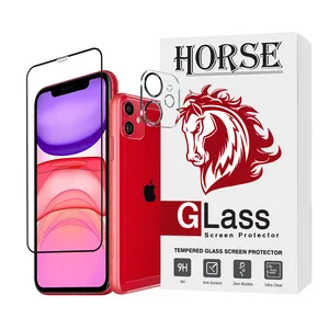 Horse MFUL3DHO Screen Protector With Camera Lens Protector For Apple iPhone 11