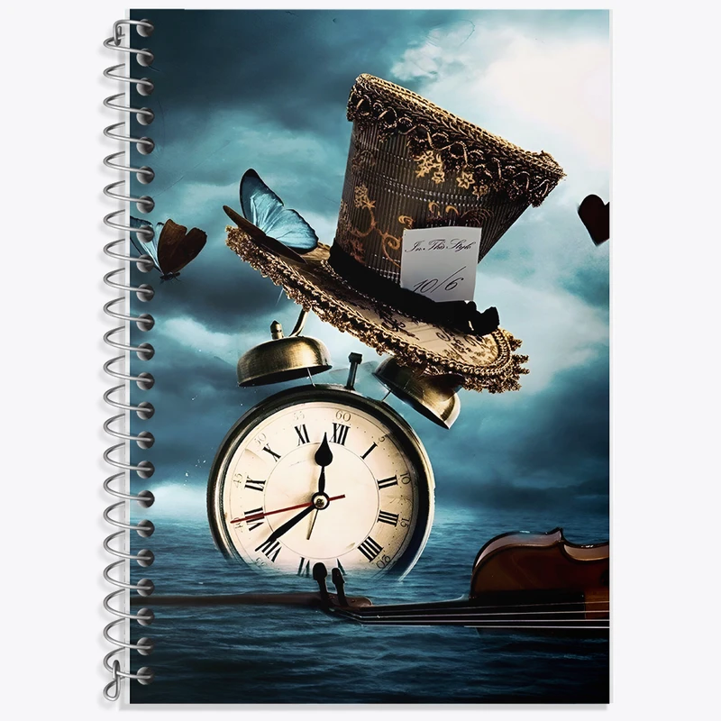 دفتر زبان 50 برگ خندالو مدل سه خط طرح مفهومی کد F5926