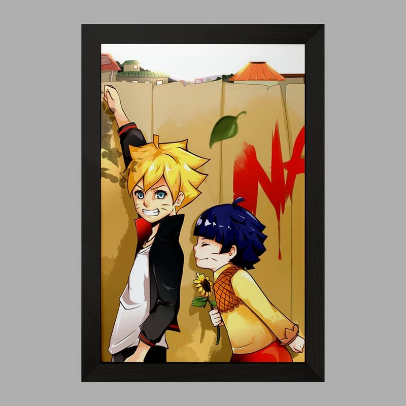 تابلو خندالو مدل انیمه بوروتو Boruto  کد 13142