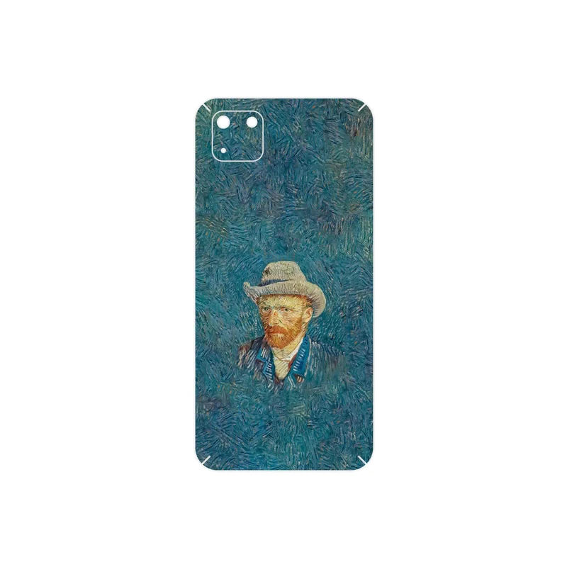 برچسب پوششی ماهوت مدل Self portrait with a gray felt hat مناسب برای گوشی موبایل هوآوی Y5p