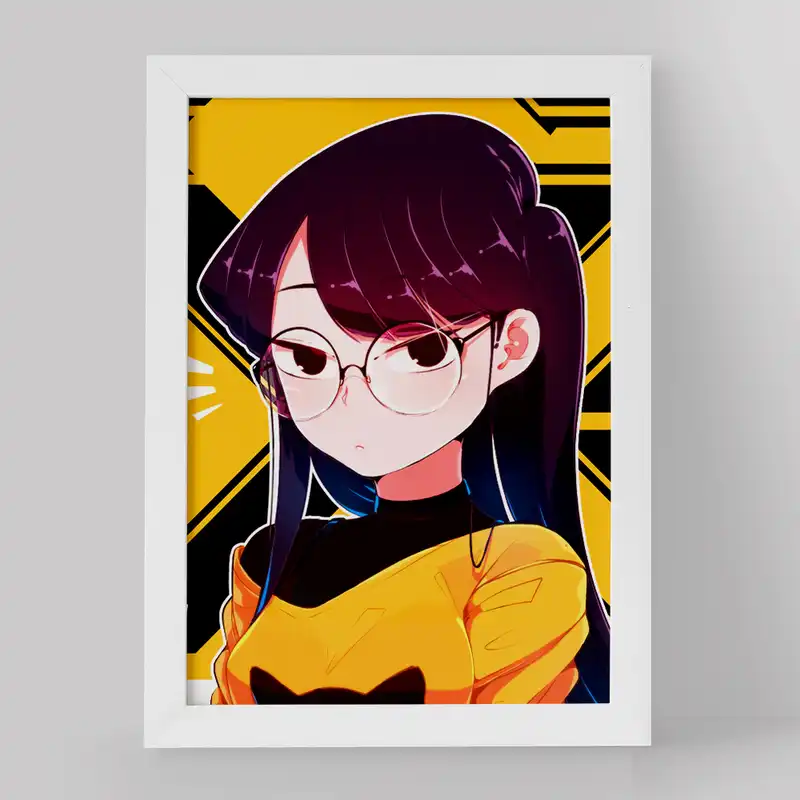 تابلو خندالو مدل انیمه کومی سان کد 16081