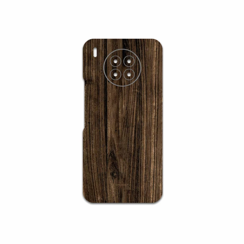 برچسب پوششی ماهوت مدل Dark-Walnut-Wood مناسب برای گوشی موبایل هوآوی Nova 8i