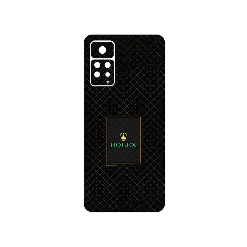 برچسب پوششی ماهوت مدل Rolex_Logo مناسب برای گوشی موبایل شیائومی Redmi Note 11 Pro Plus 5G (India)