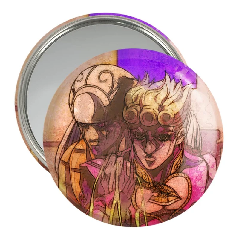 آینه جیبی خندالو مدل جورنو جواوونو انیمه جوجو Jojo  کد 11520