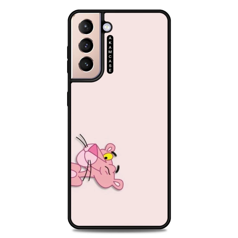کاور آکام مدل AMC-WSGS21P-PINK PANTHER4 مناسب برای گوشی موبایل سامسونگ Galaxy S21 Plus