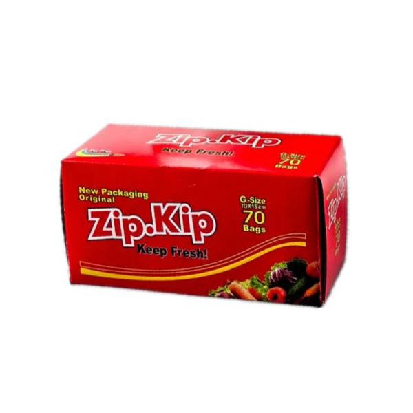 کیسه زیپ دار زیپ کیپ مدل G بسته 70 عددی