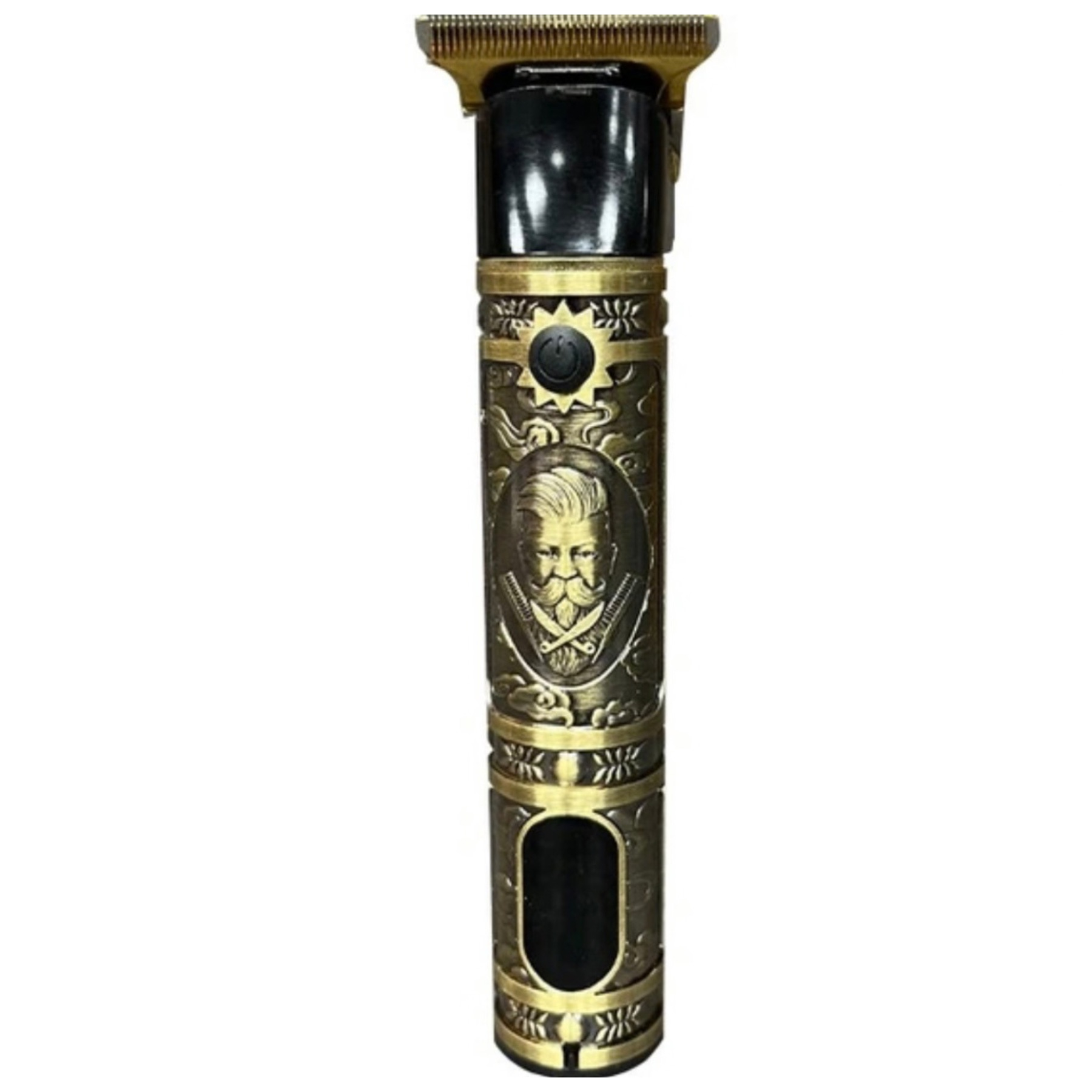 ماشین اصلاح موی سر و صورت شارژی حجم‌زن مدل GODFERY. L-05 با تیغه استیل ضد زنگ