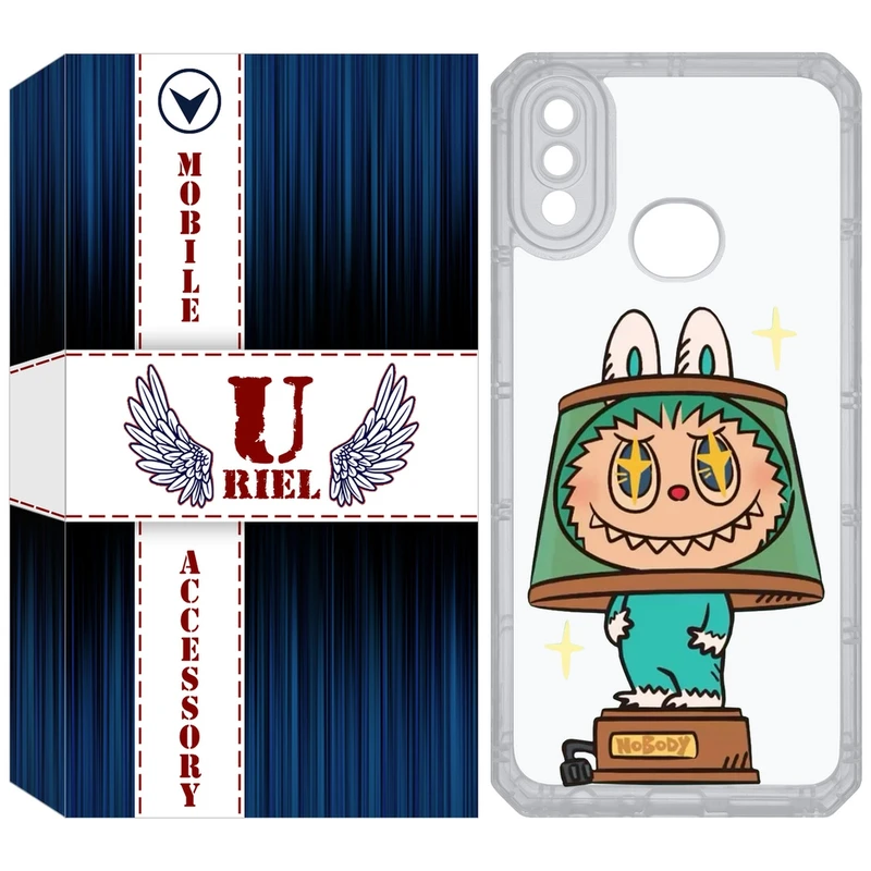 کاور یوریل مدل Clear کد 126 طرح لبوبو مناسب برای گوشی موبایل سامسونگ Galaxy A10S / M10S