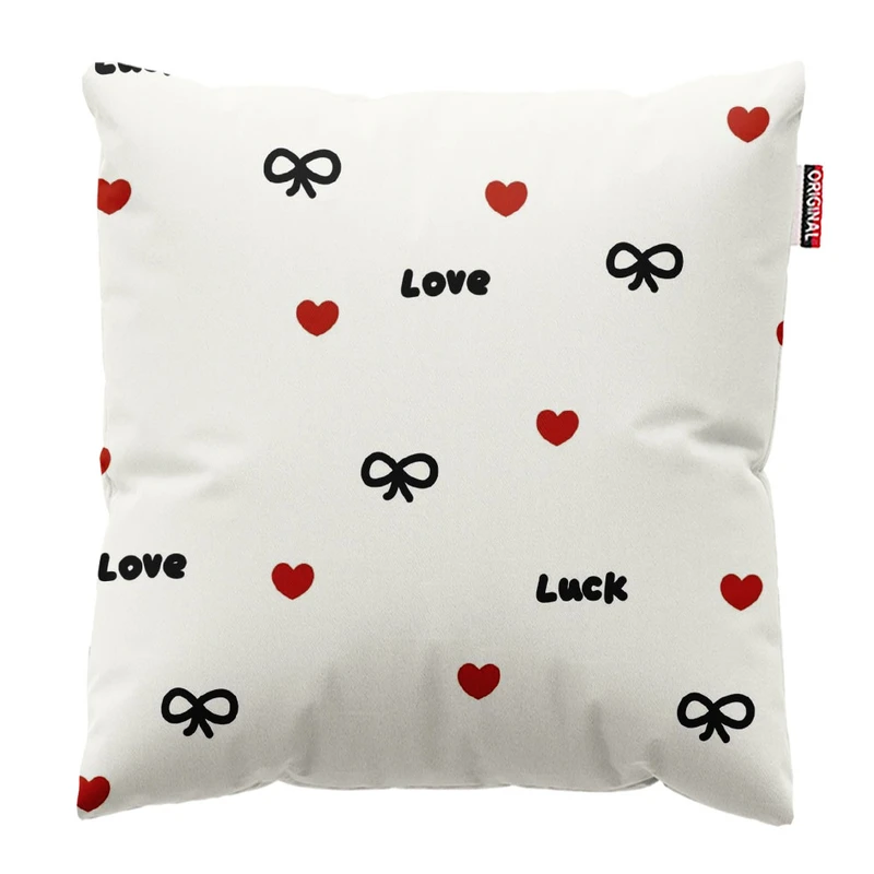 کوسن پاد آفرین طرح عشق سایز 30*30 سانتی متر