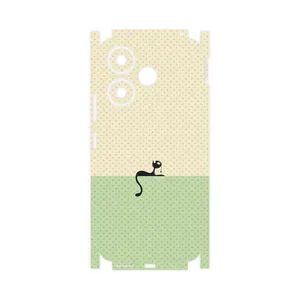 MAHOOT Minimal Internet Cat Icon-FullSkin Cover Sticker for Xiaomi Redmi 13