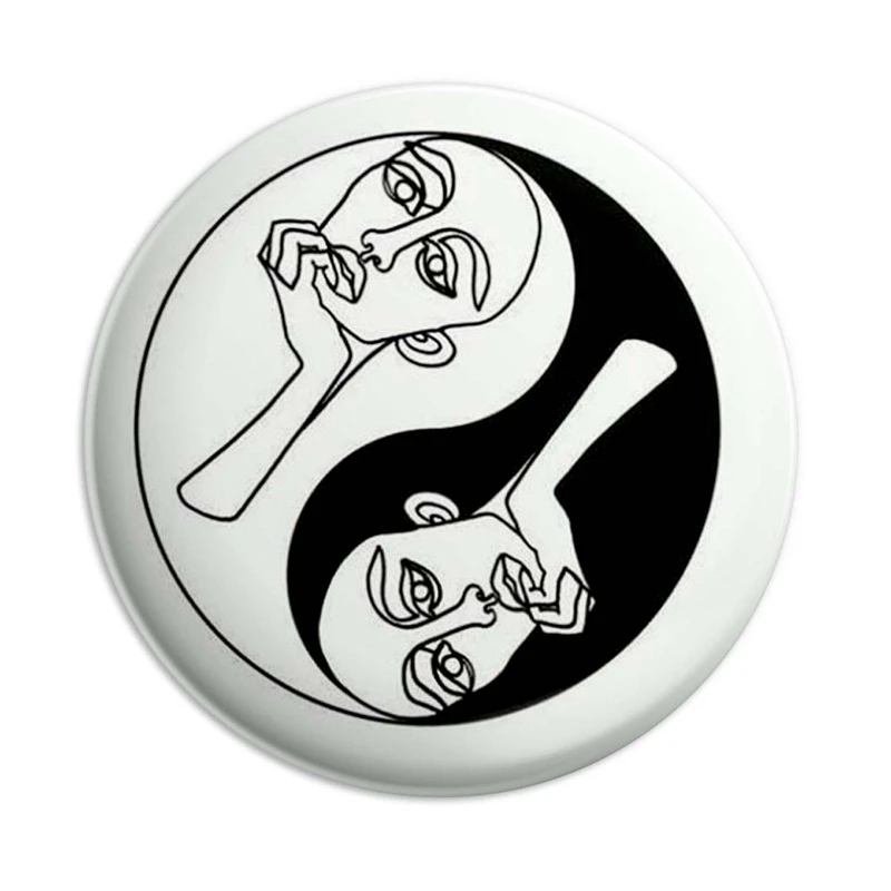  مگنت پرمانه طرح یین یانگ کد pmag.4620