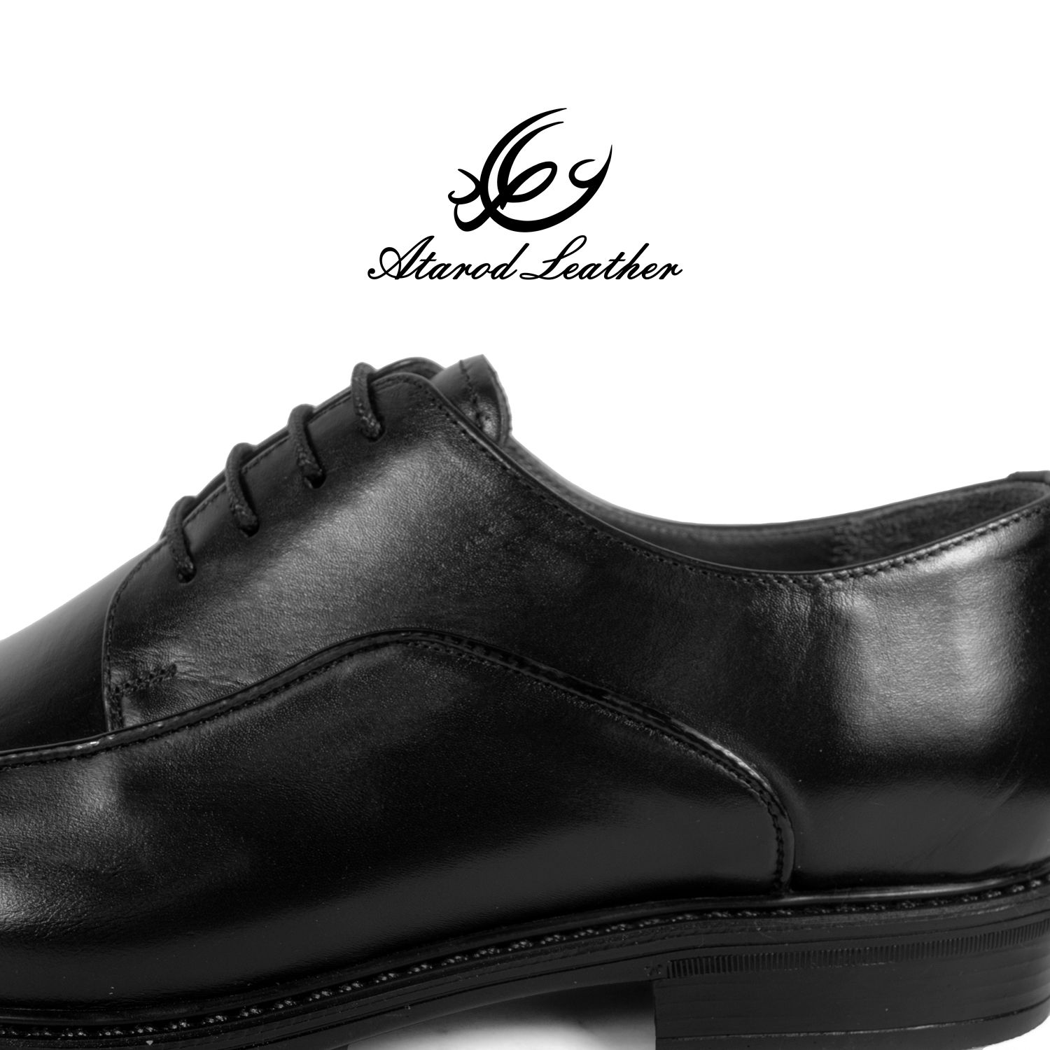 کفش مردانه چرم عطارد مدل چرم طبیعی کد SH241 - - 8