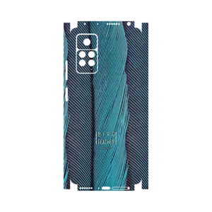MAHOOT Turquoise feathers-FullSkin Cover Sticker for Xiaomi Redmi Note 11 Pro 5G