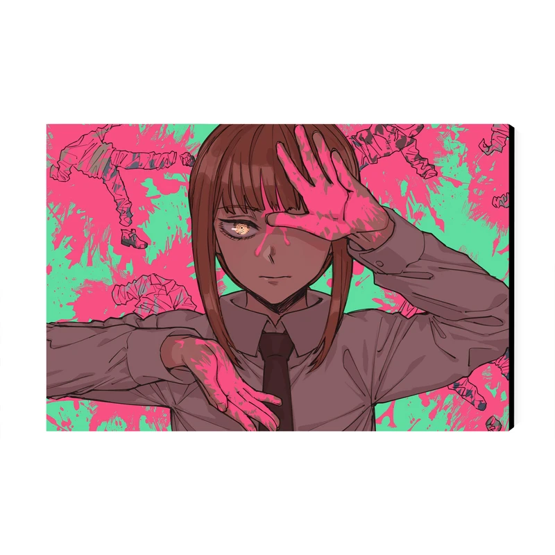 تابلو شاسی عرش مدل انیمه مرد اره ای Chainsaw Man کد As2529