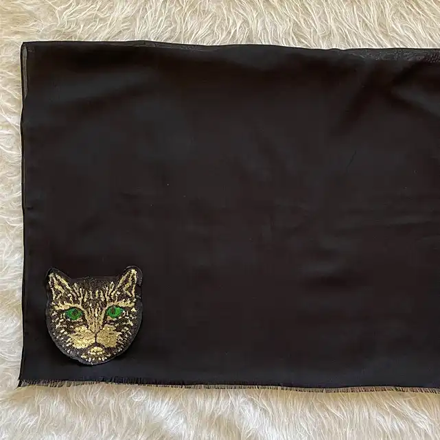 شال زنانه مدل گربه ایرانی کد MG02