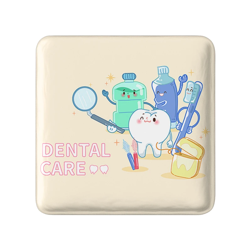 مگنت خندالو طرح دندان و دندان پزشکی کودکانه مدل مربعی کد 36716