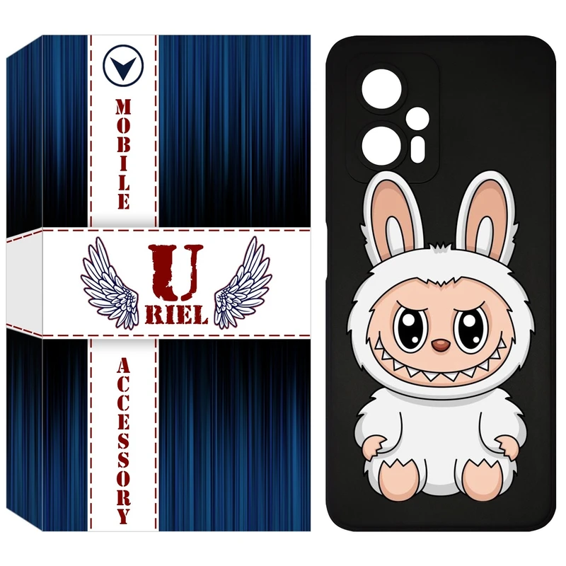 کاور یوریل مدل KSH کد 113 طرح عروسک لبوبو مناسب برای گوشی موبایل شیائومی Poco X4 GT