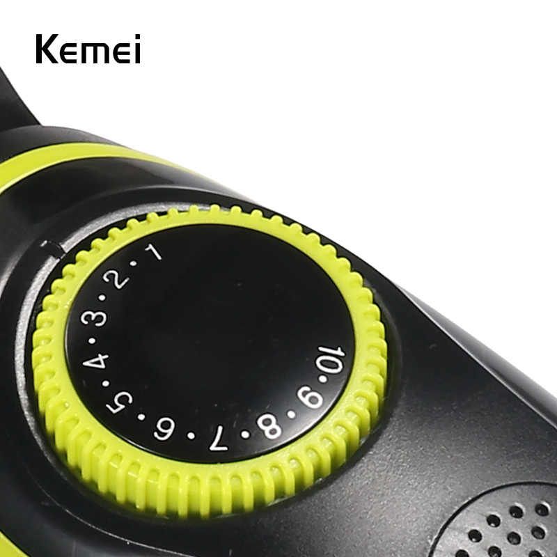 ست ماشین اصلاح موی صورت و بدن کیمی مدل KM-696 -  - 8