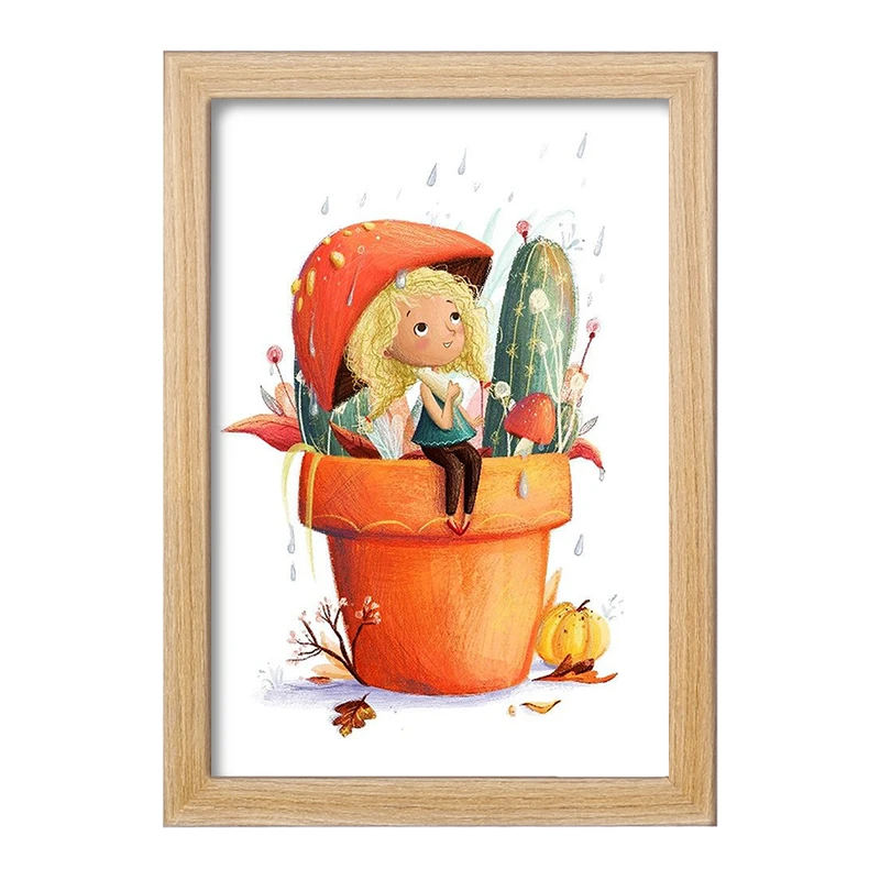 تابلو خندالو مدل دخترانه کد F8371