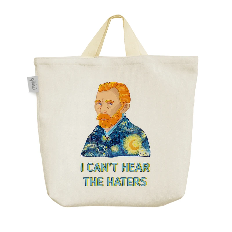 ساک خرید خندالو مدل ونسان ونگوگ کد H466