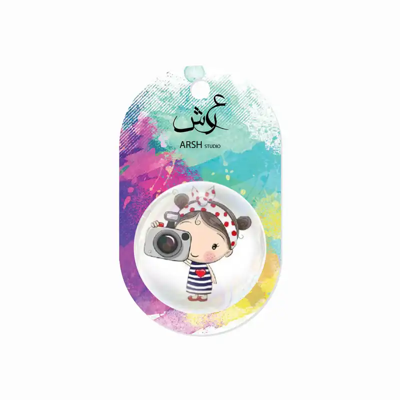 مگنت عرش طرح دخترونه کد Asm375