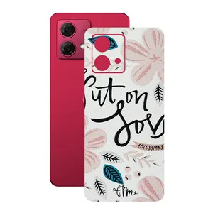 Remax cover sticker Leth model put on love design suitable for Motorola Moto G84 mobile phone