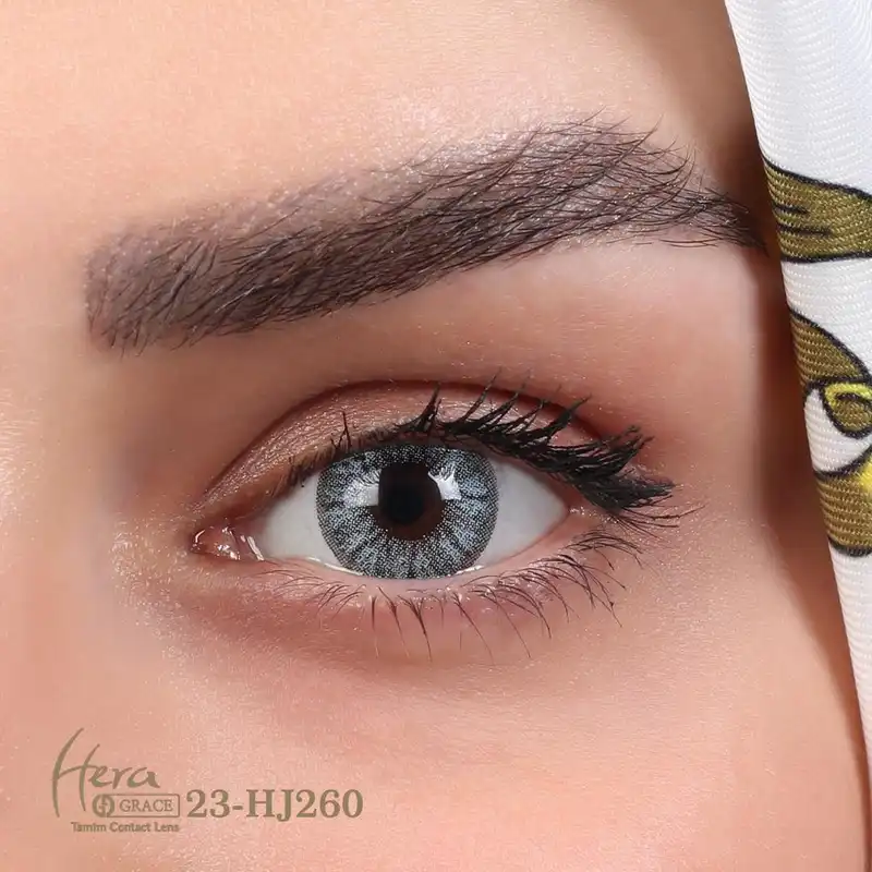 لنز چشم گریس هرا شماره 23 رنگ آبی طوسی