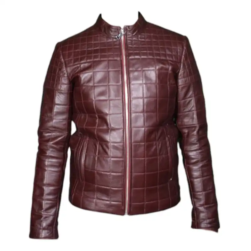 کت چرم مردانه چرمیران مدل پرنس