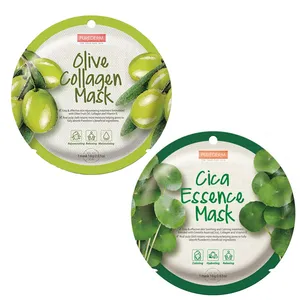 ماسک صور پیوردرم مدل Olive AND Cica وزن 18 گرم مجموعه 2 عددی