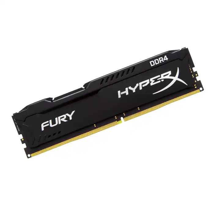 رم کامپیوتر DDR4 تک کاناله 2666 مگاهرتز CL16 کینگستون مدل HyperX FURY ظرفیت 8 گیگابایت