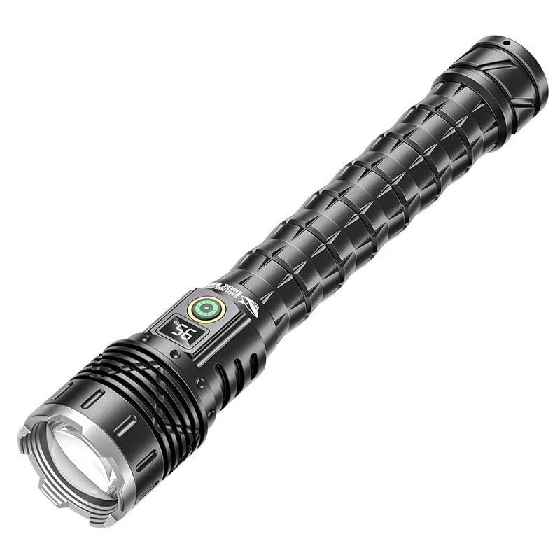 چراغ قوه اسمایلینگ شارک مدل شارژی پنج حالته SD-5262 با نور مهتابی