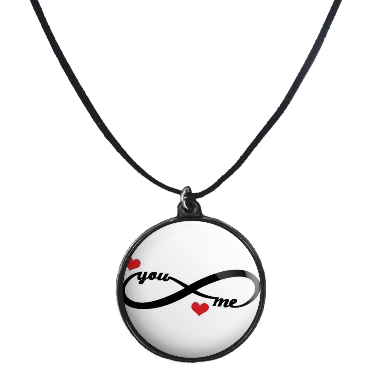 گردنبند پرمانه طرح عاشقانه کد pmb.5501 مدل دو طرفه