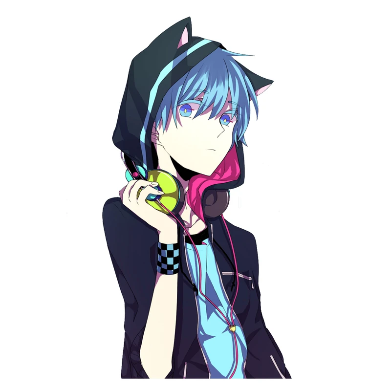 استیکر لپ تاپ و موبایل مدل انیمه کد 136