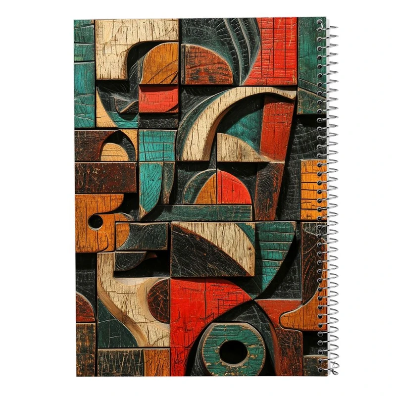 دفتر نقاشی 50 برگ مدوپد مدل اشکال فانتزی کد DF16274