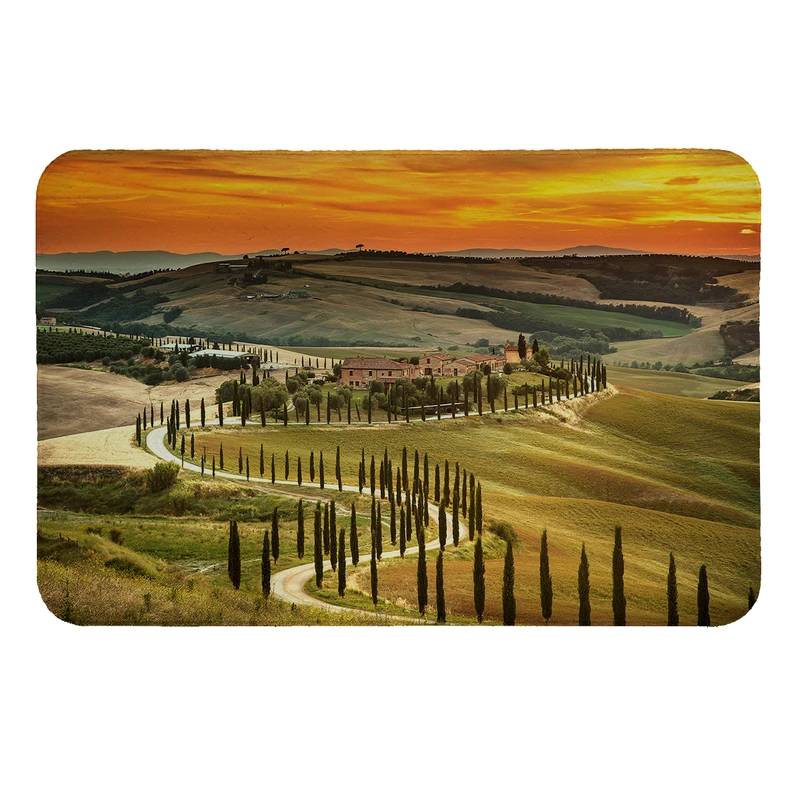  پادری  طرح منظره کد 156سایز 80x110 سانتی متر